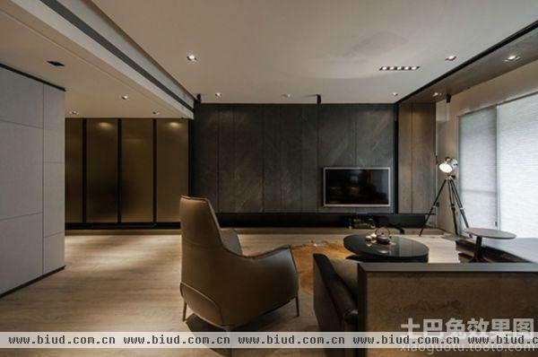 日式装修风格客厅电视背景墙效果图欣赏