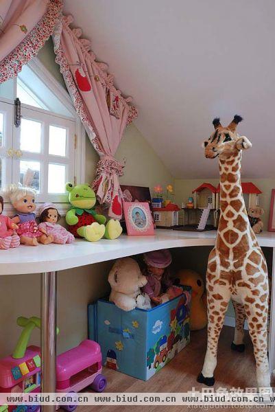 时尚美式儿童房活动房间玩具图片