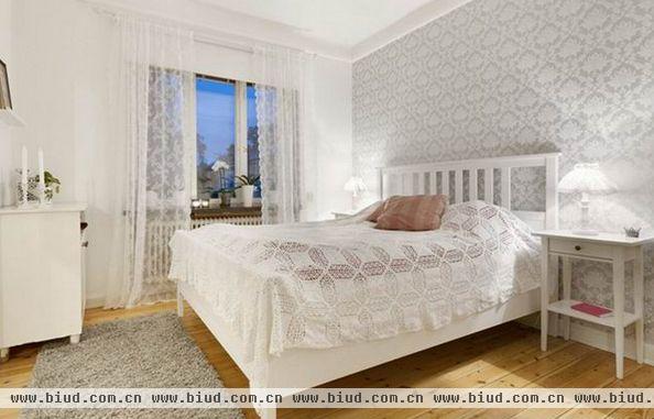 瑞典46平米单身女优雅公寓