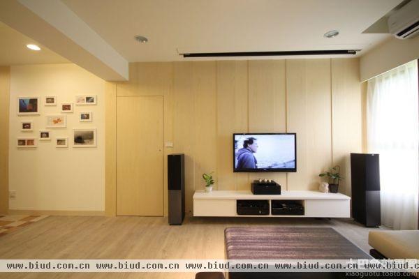 家庭装修设计客厅电视背景墙效果图2014