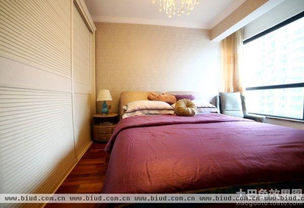 新中式简装卧室效果图