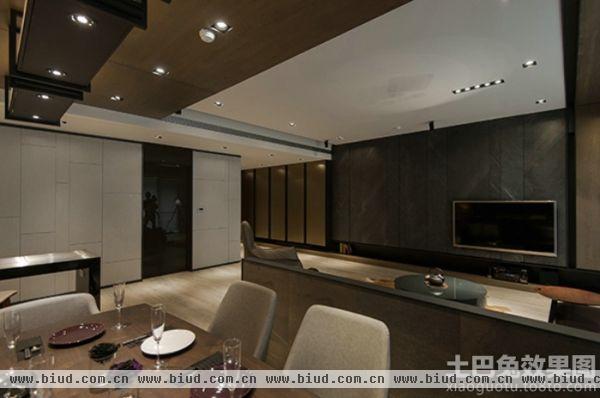 日式家庭装修设计室内电视背景墙图片欣赏