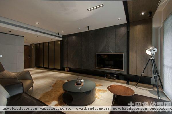 日式家庭设计客厅电视背景墙图片大全2014