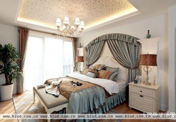 地中海大卧室装修设计图片2014