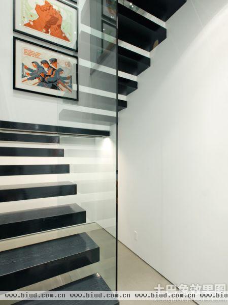现代风格家装室内楼梯图片大全