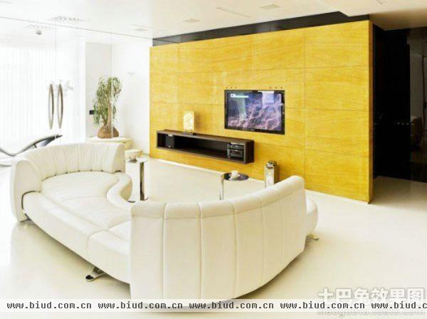 宜家装修设计客厅电视背景墙效果图欣赏