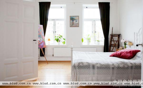 北欧风格卧室装修效果图2014图片欣赏