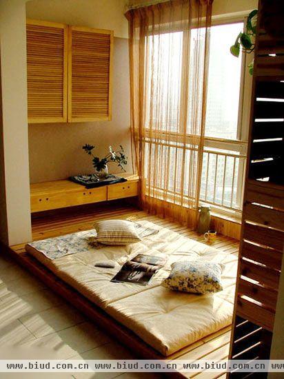 雅致的日式风格卧室装修案例