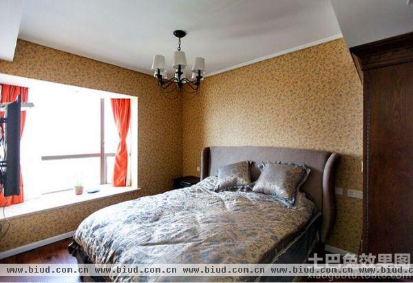 现代美式卧室装修图片欣赏