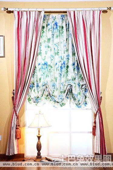 家庭装修设计窗帘图片欣赏