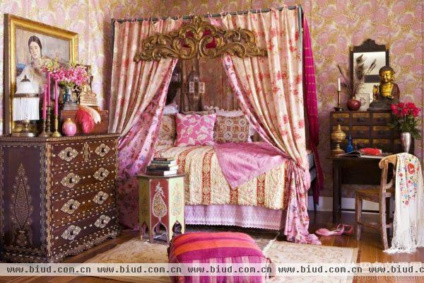 东南亚风格装修设计卧室效果图欣赏