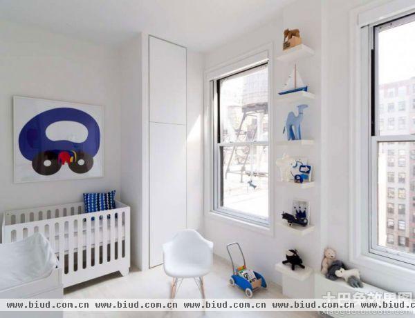 极简风格婴儿房装修效果图