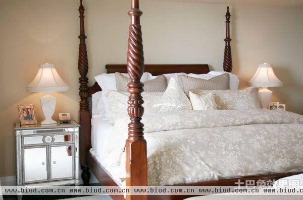 纯白的简约元素北欧风格装修卧室图片