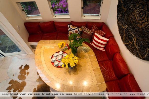 美式乡村别墅客厅沙发装修效果图大全2012图片