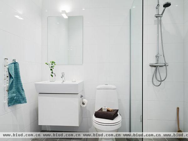 39平方米单身公寓厕所装修效果图大全2012图片