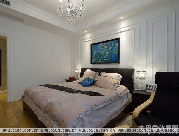 美式风格卧室装修效果图片2014图片