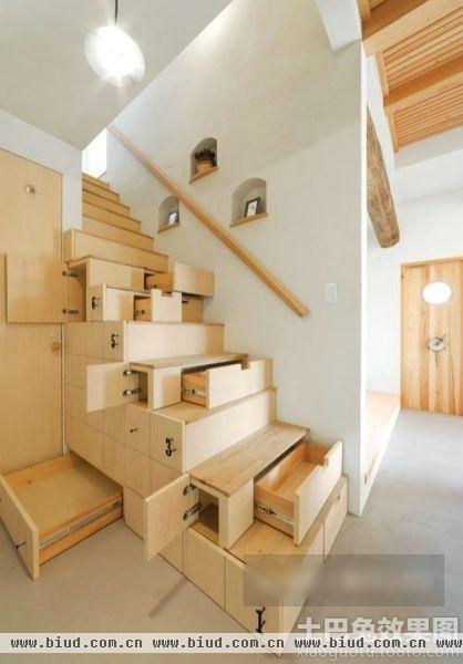 简单设计创意楼梯效果图大全
