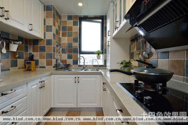 美式风格装修厨房效果图片欣赏