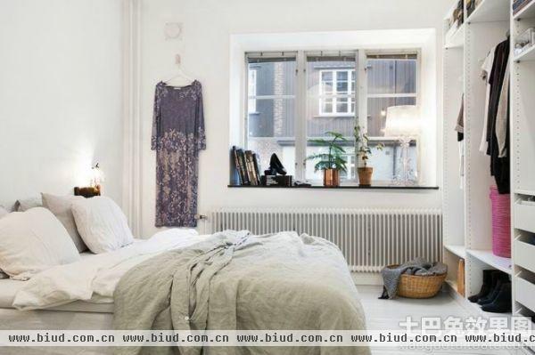 北欧装修设计时尚卧室图片欣赏