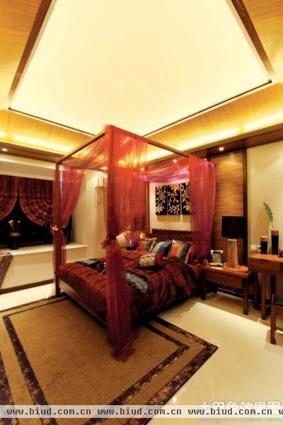 东南亚风格室内设计卧室图片