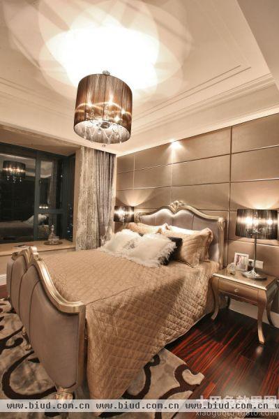 欧式新古典风格时尚卧室装修图片