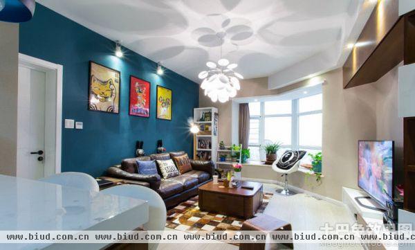 现代风格家居客厅色彩装修图片欣赏
