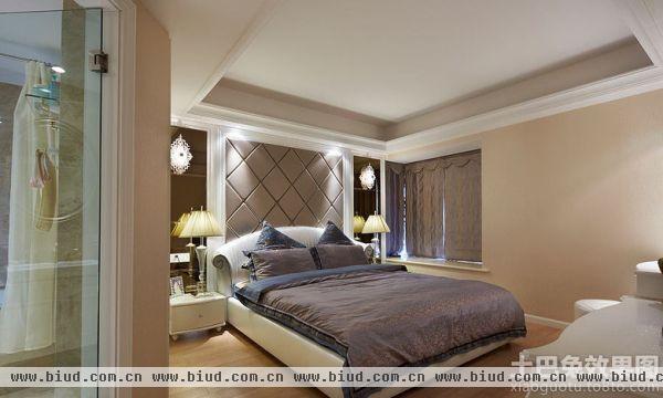 新古典风格14平米卧室装修效果图