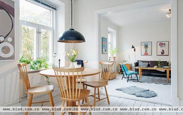 瑞典73平米复古风公寓