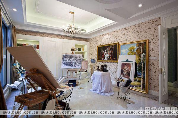 新古典别墅室内房间装饰图片