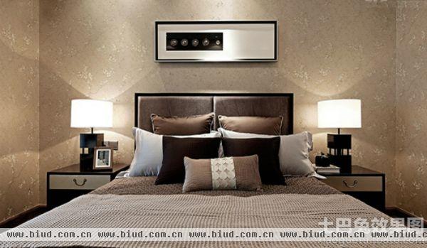 中式家庭设计卧室效果图