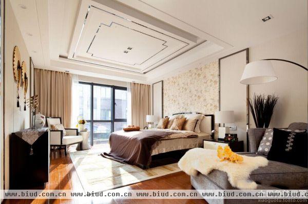 中式家装设计卧室图片