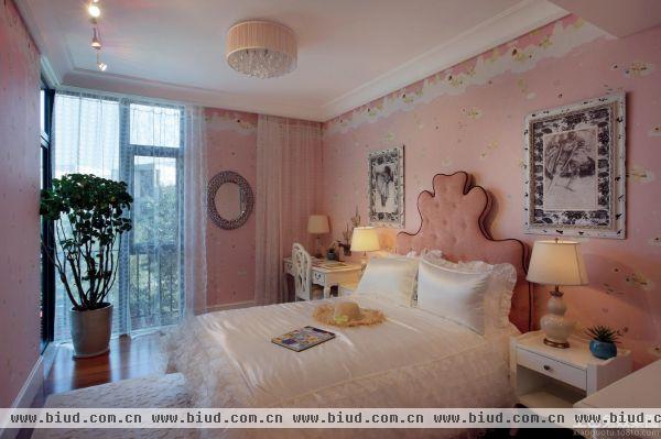 美式新古典风格时尚卧室设计效果图