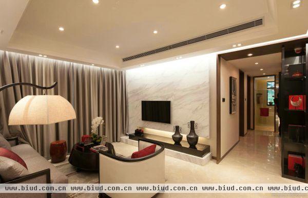 中式风格家居客厅装修效果图大全2014