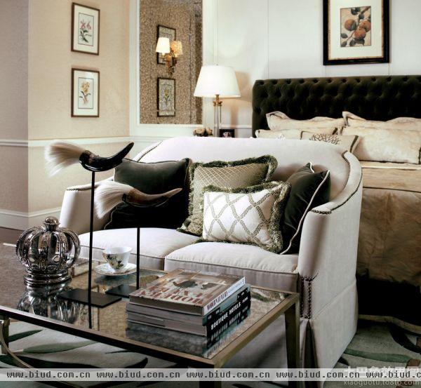 美式新古典风格卧室图片