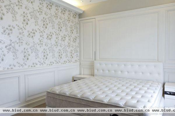 现代风格卧室装潢壁纸效果图