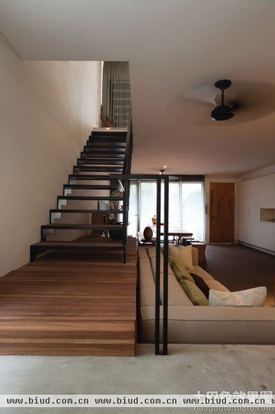现代家庭设计楼梯图片