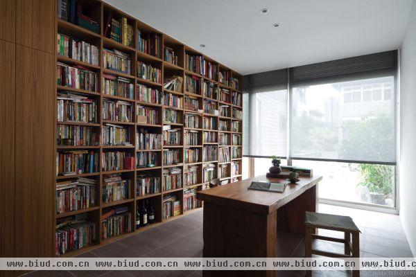 现代家装设计书房图片大全2014
