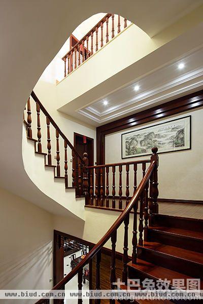 美式设计室内楼梯图片大全