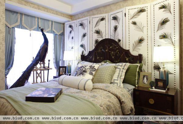中式风格卧室装修设计图片