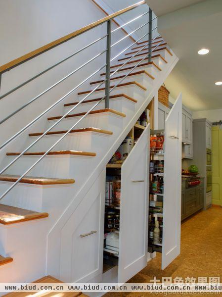 现代家庭设计楼梯图片2014大全