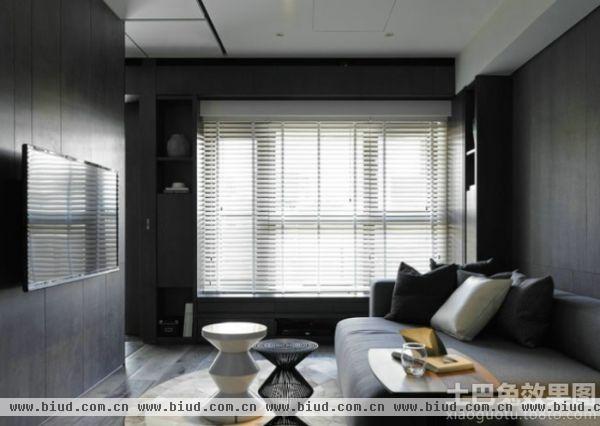 现代家装设计客厅电视背景墙效果图2014