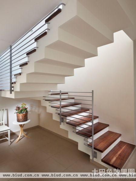 现代精装修设计楼梯效果图大全