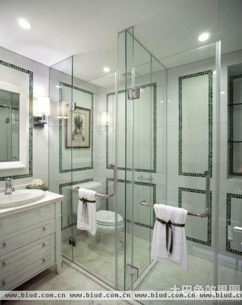 现代家庭设计卫生间图片欣赏