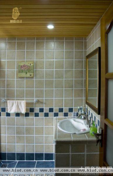 日式家装设计卫生间效果图
