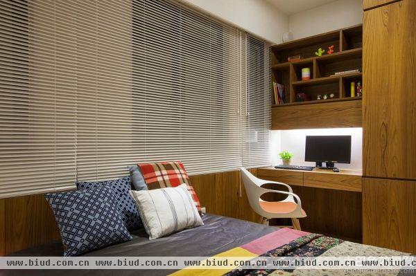 现代家装设计卧室窗帘效果图