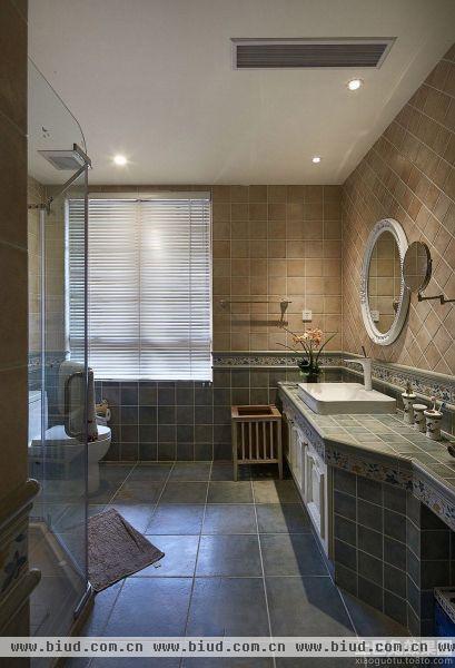 欧式古典浴室装修图片欣赏