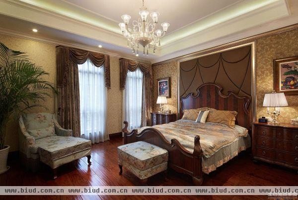 欧式古典风格装修卧室设计图片