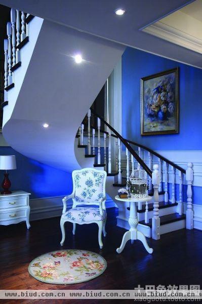 新古典家居室内楼梯设计