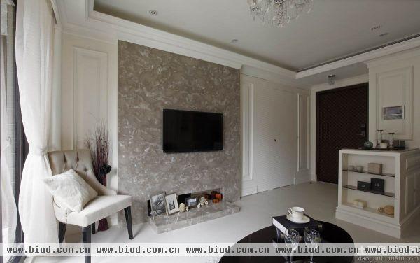 68平米新古典一居室家庭装修图片欣赏