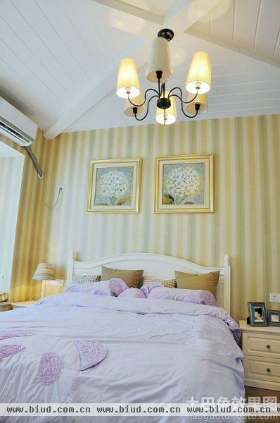 东南亚风格80平米小户型卧室吊灯装修